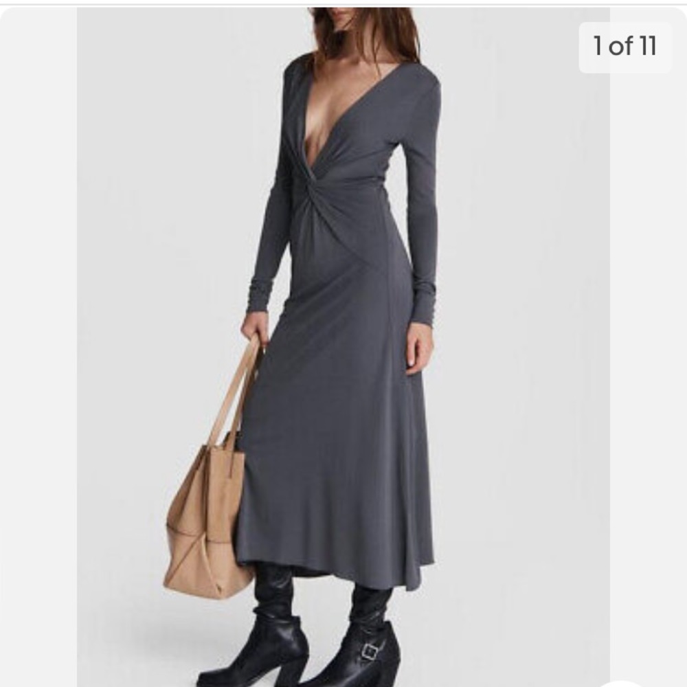 Rag & Bone. Jules Twisted Jersey dress.